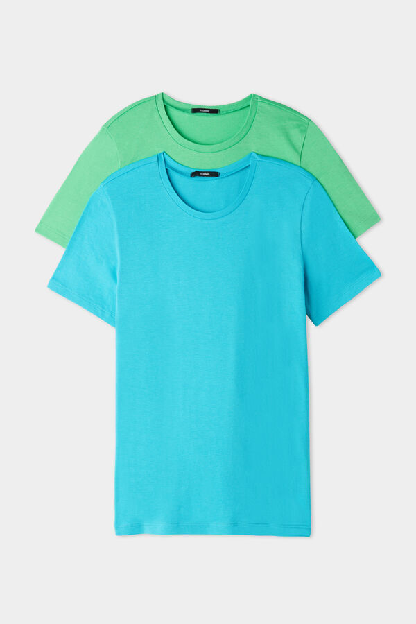 2 X Unisex Short-Sleeved Top in Jersey  