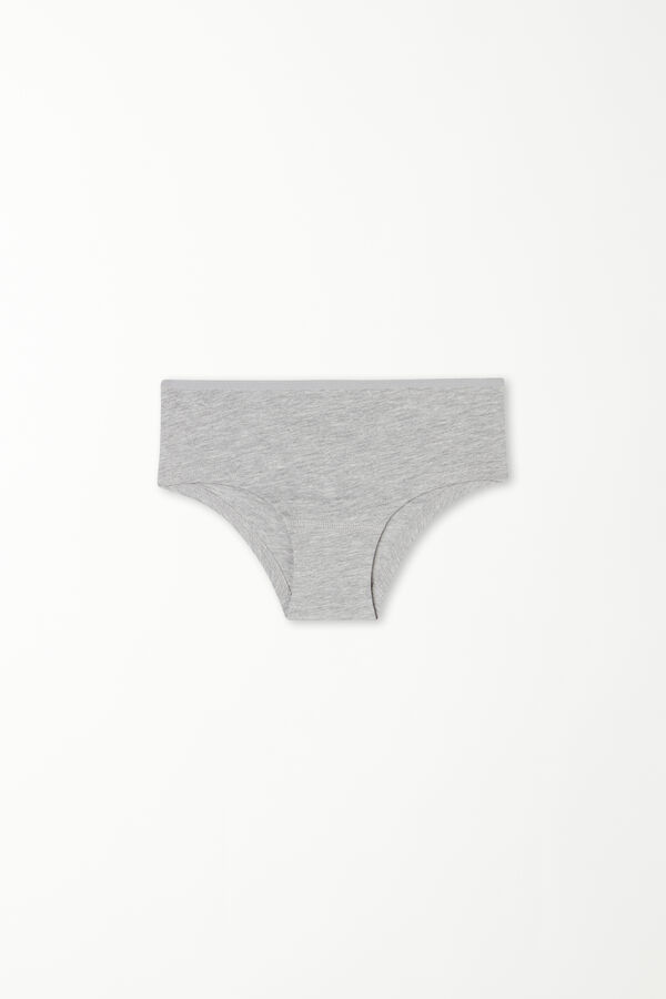 Girls’ Basic Cotton French Knickers  