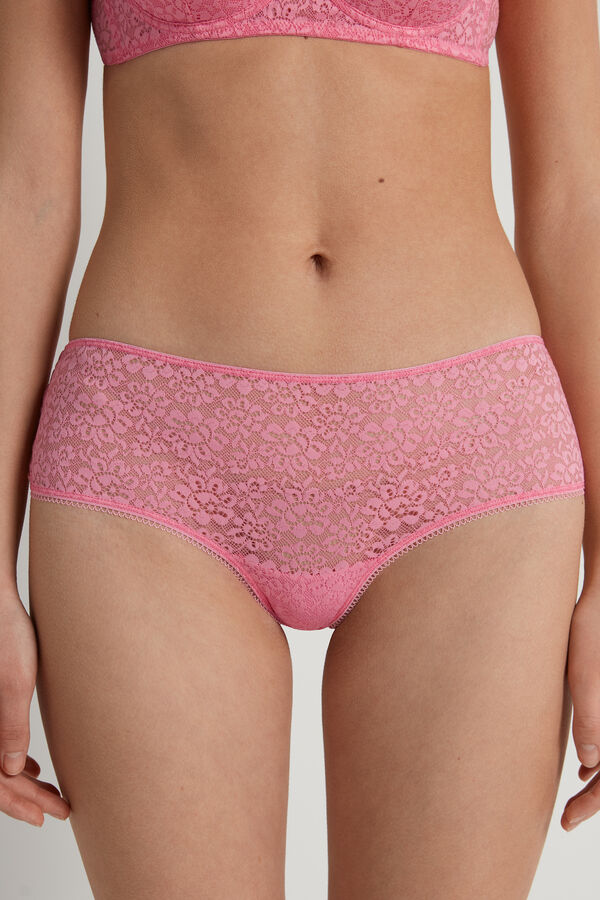 Culotte aus recycelter Spitze  