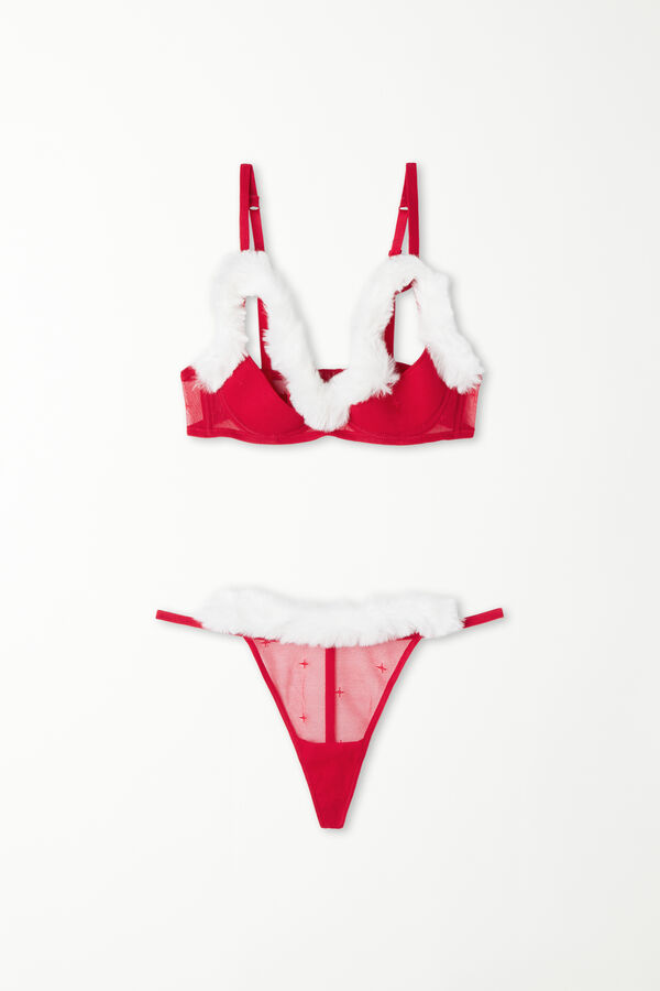 Conjunto de Sujetador Carioca y Tanga Santa Baby  