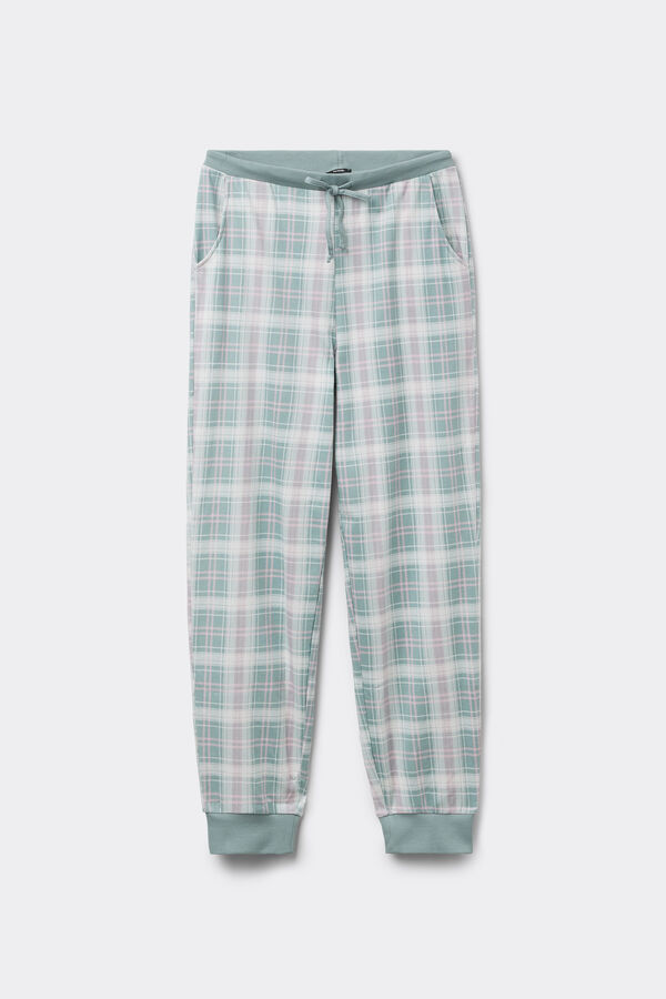 Cal&ccedil;as Jogger em Algod&atilde;o Grosso Estampado  