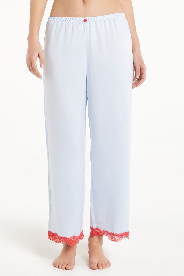 Pastel Baby Satin Trousers  