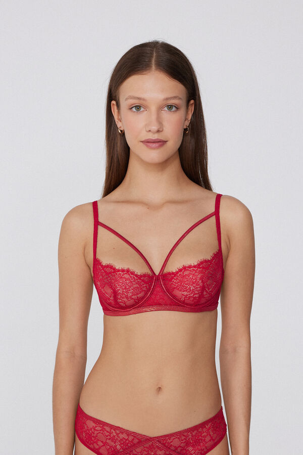 Reggiseno Balconcino Paris Gold Details  