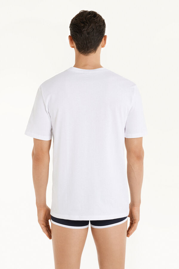 Camiseta Basic Amplia de Algodón  