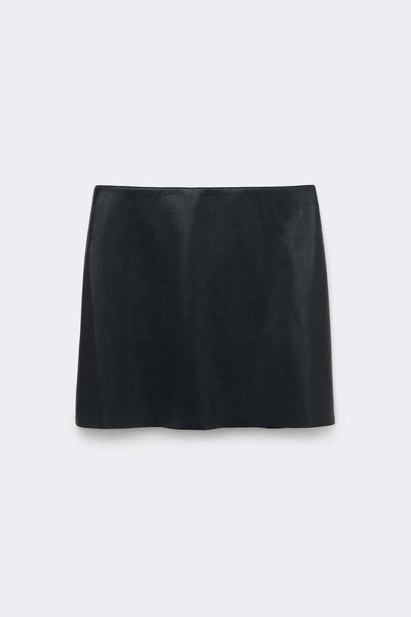 Minifalda Efecto Piel  