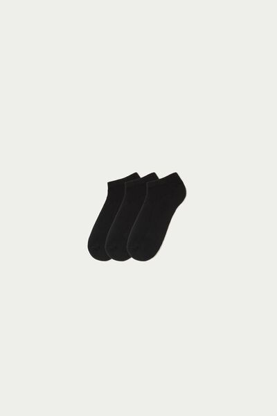 3 x Invisible sport socks in cotton