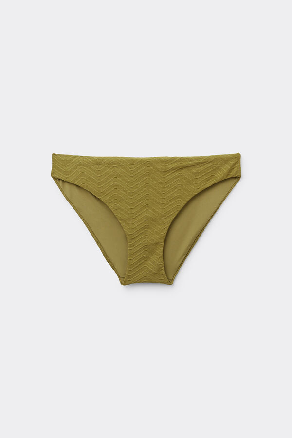 Olive Green Sparkling Touch Classic Bikini Bottoms  