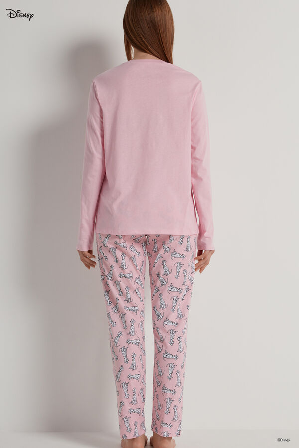 Langer Pyjama aus Baumwolle Disney 101 Dalmatiner-Print  