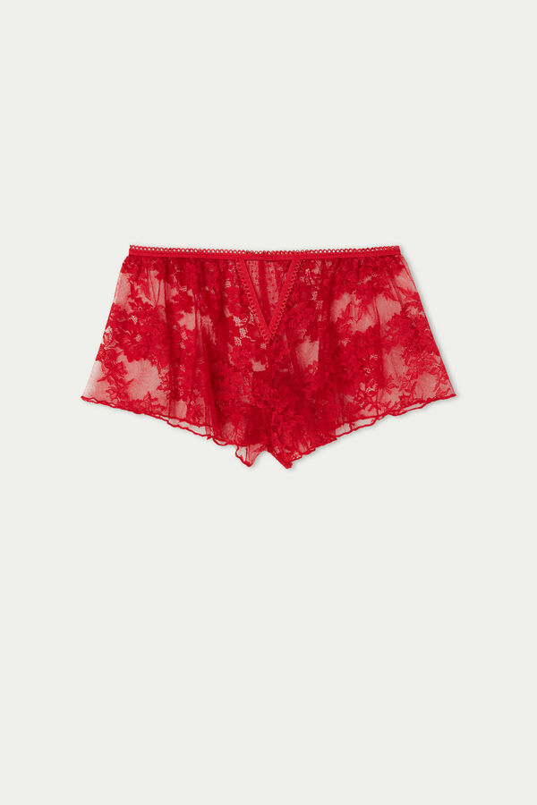 Love Story Lace High-Cut Shorts  