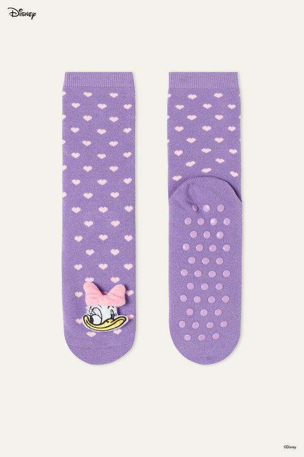 Disney Appliqué Non-Slip Socks  