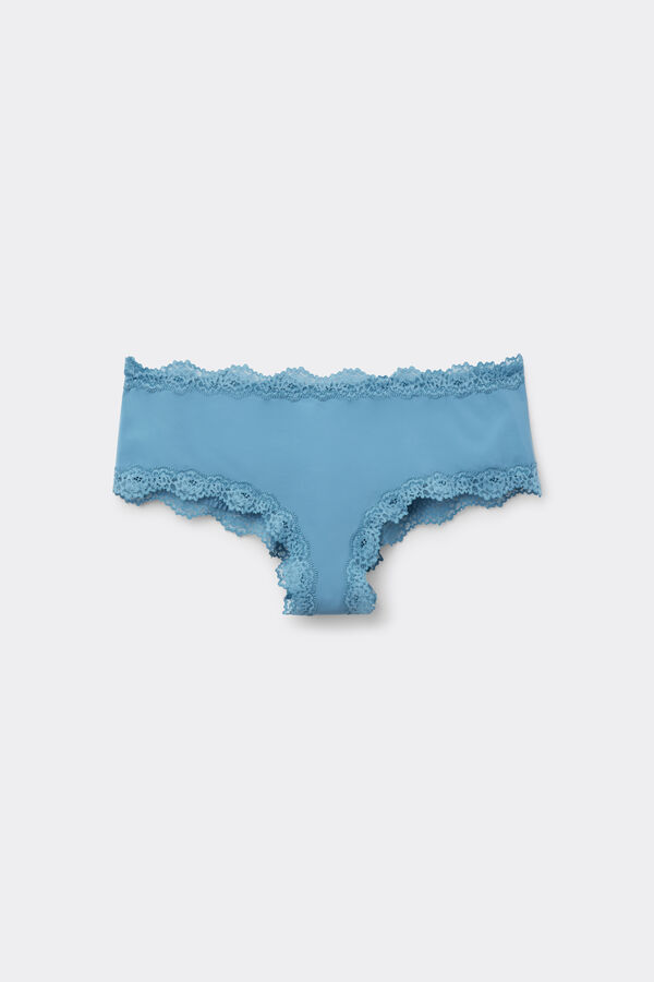 Recycled Lace and Microfibre French Knickers  