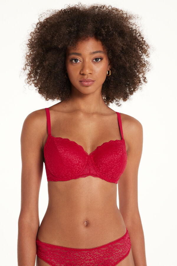 Prague Full Cover Recycled Lace Balconette Bra  