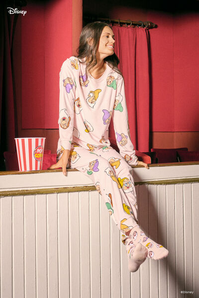 Pijama Comprido Branca de Neve Disney Micropolar