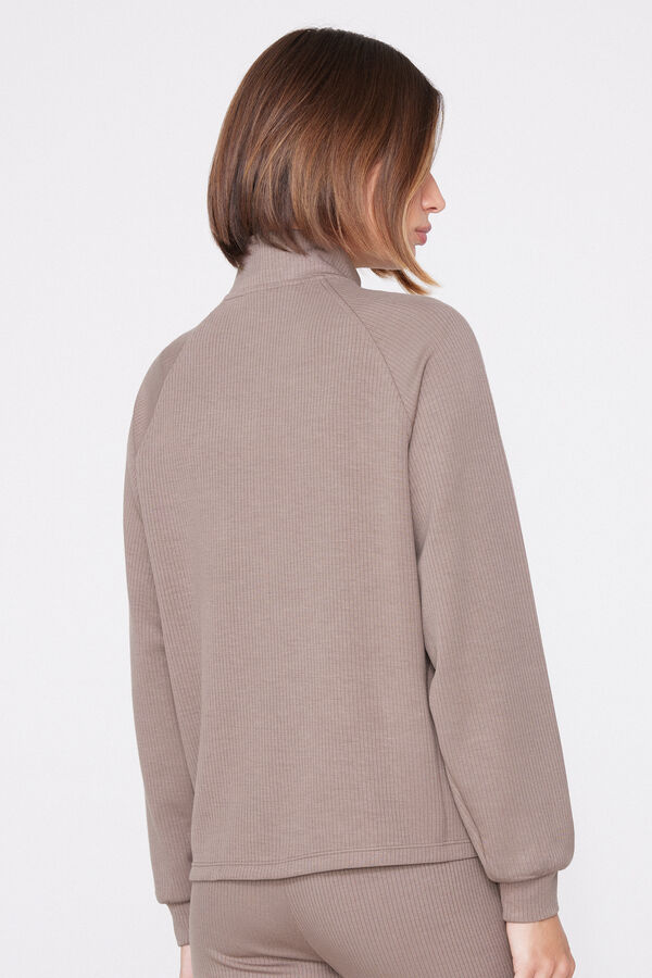 Felpa con Zip Costina Superior Softness  
