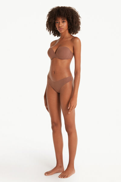 High-Cut Brazilian Briefs in Laser Cut Microfibre