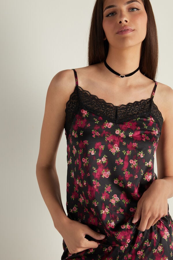 Satin and Lace Camisole  