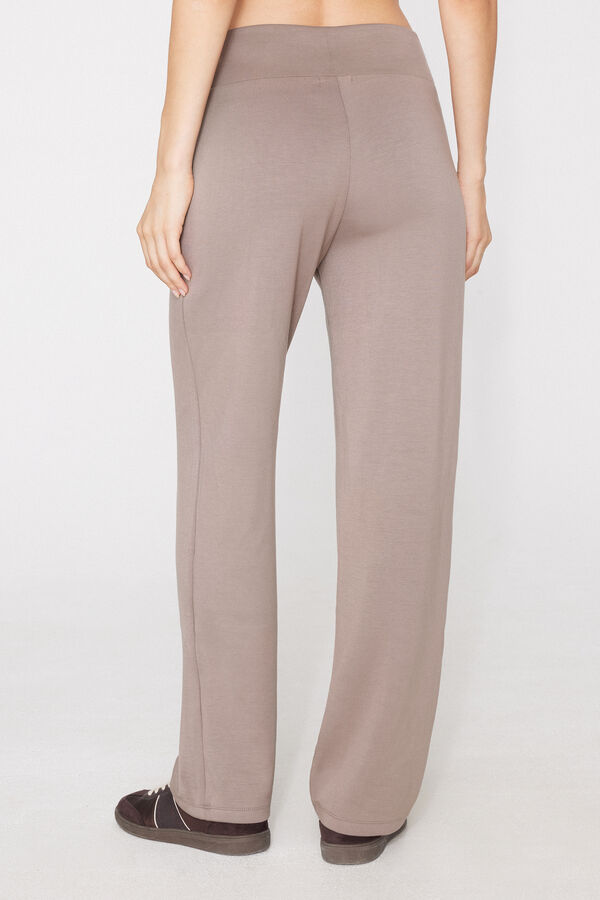 Soft Touch Straight-Cut Long Pyjamas  