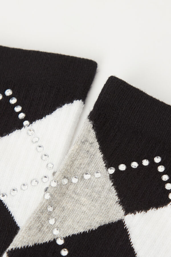 Bavlnené Trojštvrťové Ponožky s Aplikáciami  
