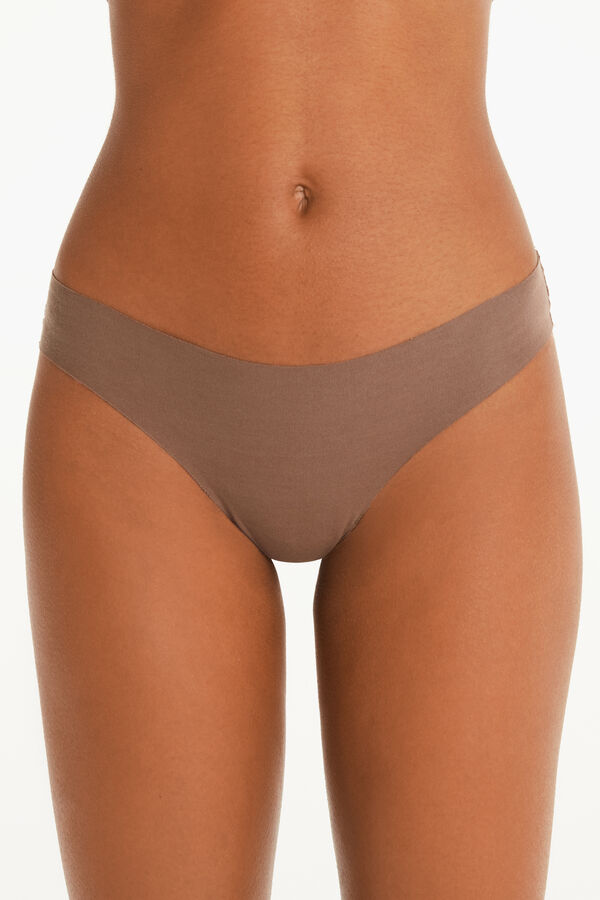 Recycled Lace and Laser Cut Cotton Brazilian Briefs  