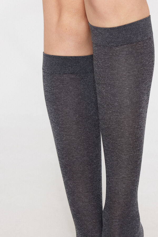 50 Denier Soft Microfibre Knee-Highs  