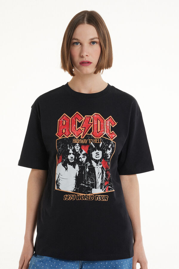 Unisex AC/DC Print T-Shirt  