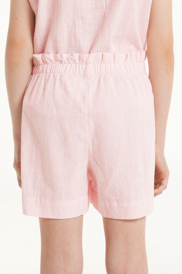 Shorts aus 100 % superleichter Baumwolle für Mädchen  