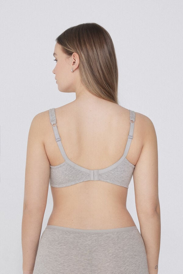 Paris Organic Cotton Balconette Bra  