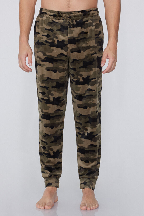 Microfleece Trousers with Cuff  