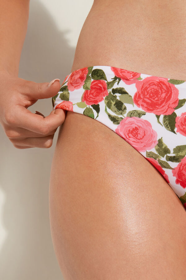 Bikini Slip Classico Romantic Roses  