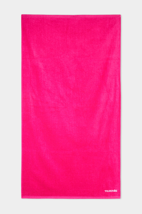 Plain Colour Terry Cotton Beach Towel  