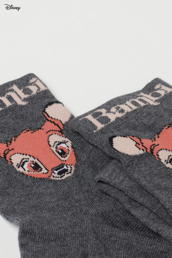 Disney Bambi Print Short Socks  