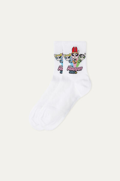 Powerpuff Girls Short Cotton Terry Sports Socks