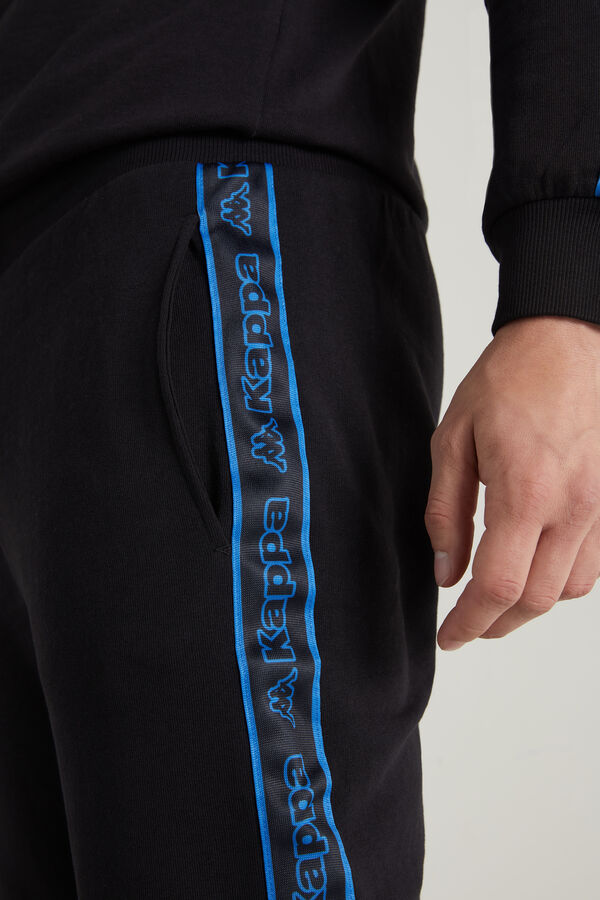Sweatpants with Pockets and Kappa Logo Sidebands  