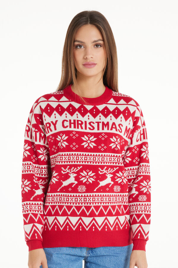 Unisex Long-Sleeve Christmas Sweater  