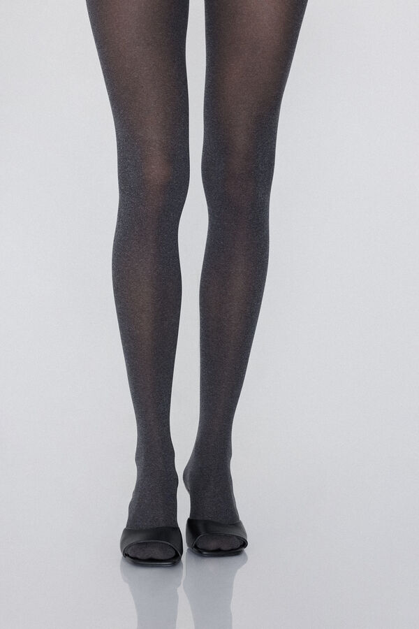 2 Pairs of 50 Denier Opaque Microfibre Tights  