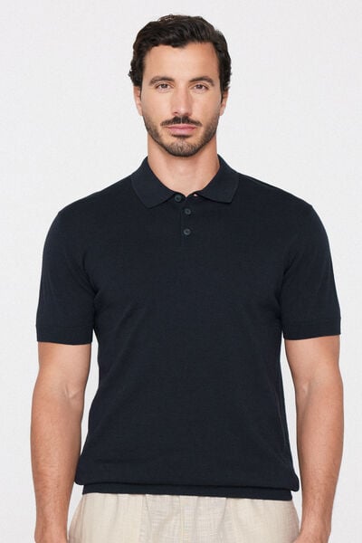 Polo Mezza Manica in Cotone