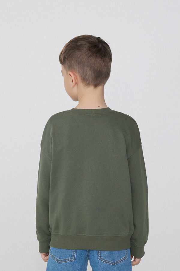 Langarm-Sweatshirt mit Print für Jungen  