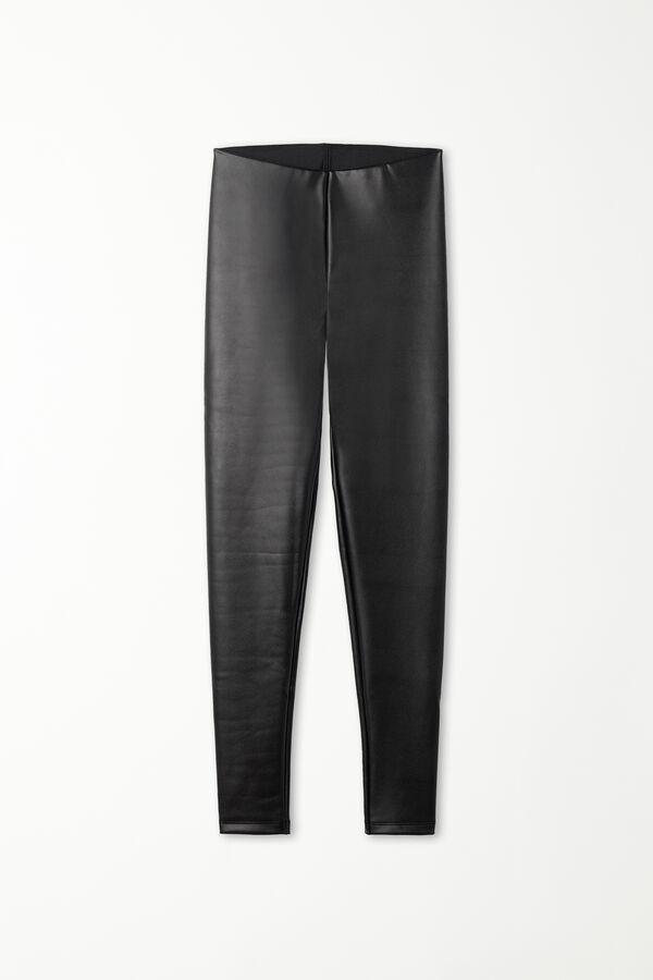Leggings Termici Effetto Spalmato  