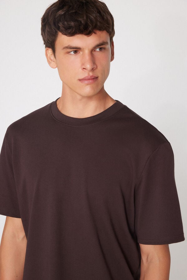 100% Heavy Cotton Round Neck T-Shirt  
