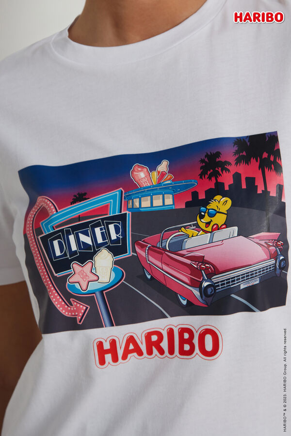 T-Shirt com Texto Haribo  