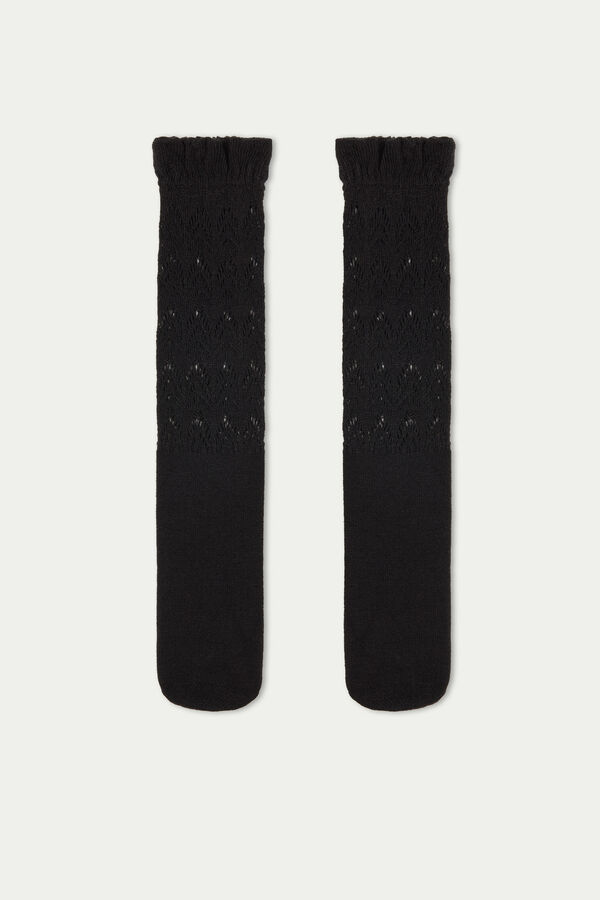 Heavy Long Patterned Socks  
