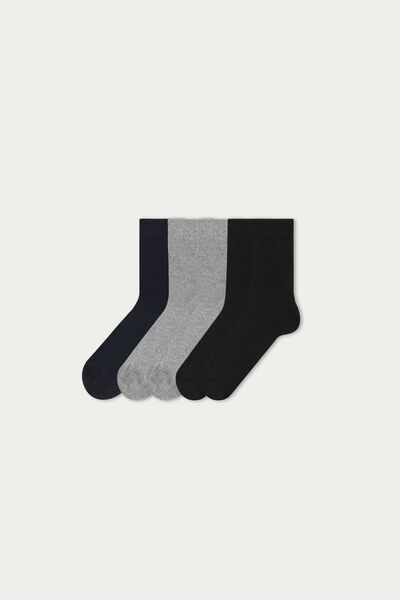 5 Ζευγάρια Σετ Κοντές Κάλτσες από Ελαφρύ Βαμβακερό Ύφασμα