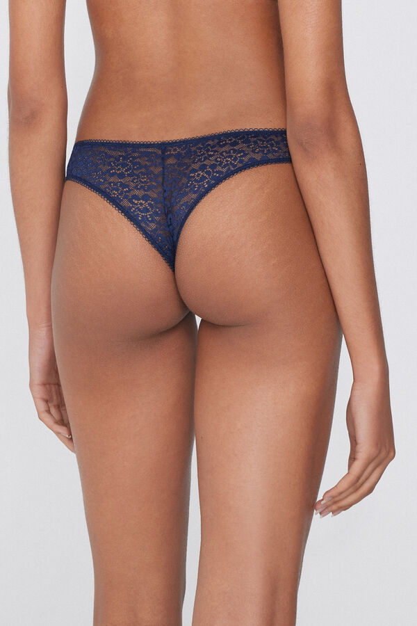 Recycled Lace Brazilian Briefs  