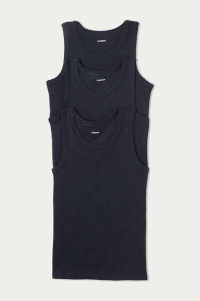 3 X Ribbed Camisole Multipack