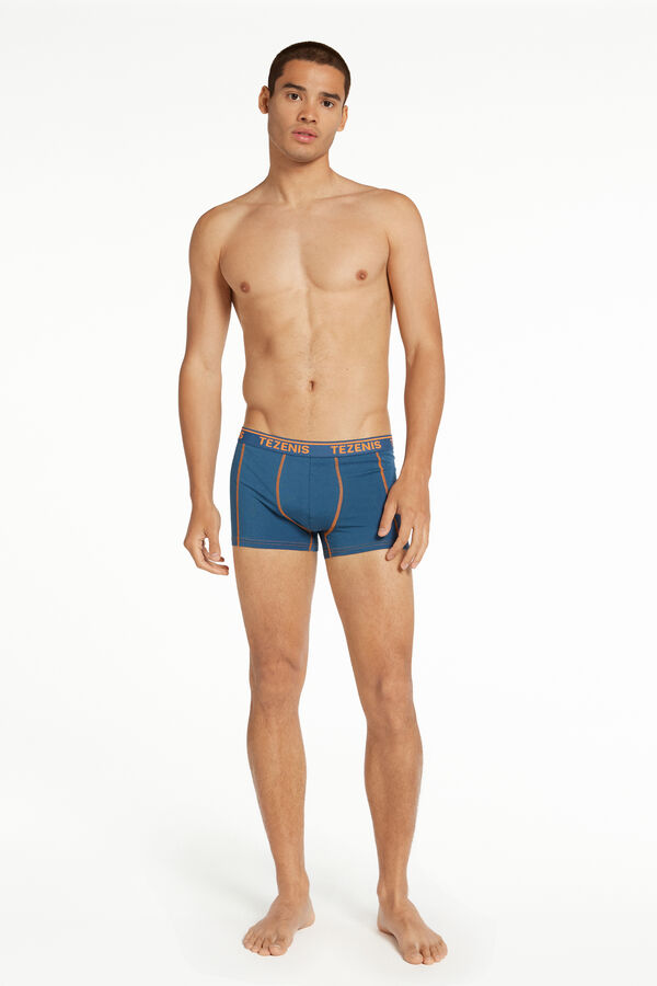 Cotton Logo Boxers with Contrasting Trim  