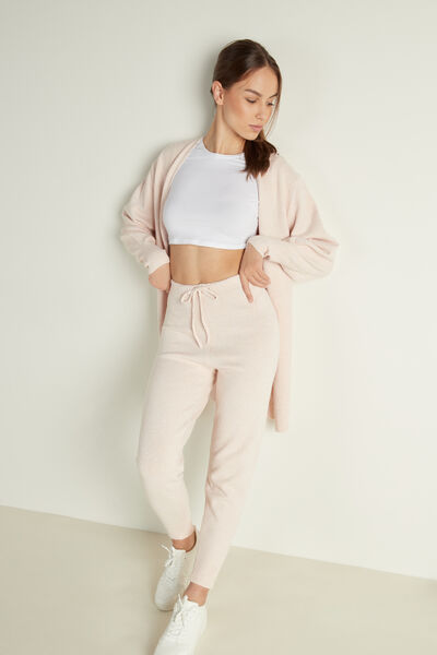 Loungewear-Jogginghose aus Recyclinggewebe in Fully-fashioned-Verarbeitung
