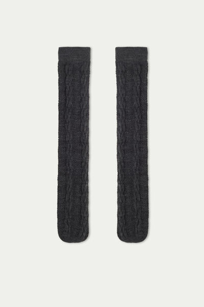 Heavy Long Patterned Socks