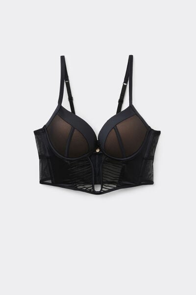 Wattiertes Bra-Top Sheer Lines