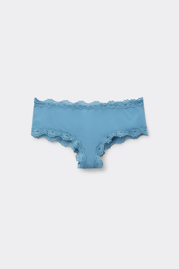 Recycled Lace and Microfibre French Knickers  