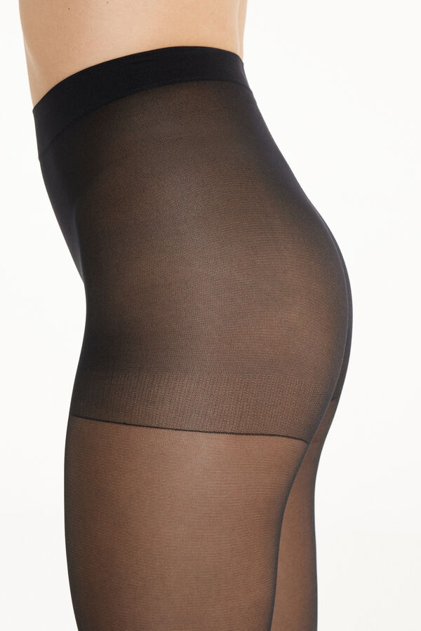 2 Pairs of 40 Denier Appearance Semi-Opaque Tights  